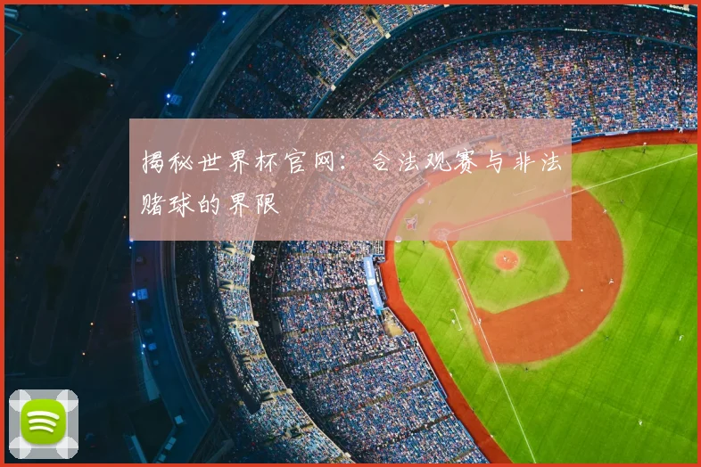 揭秘世界杯官网：合法观赛与非法赌球的界限