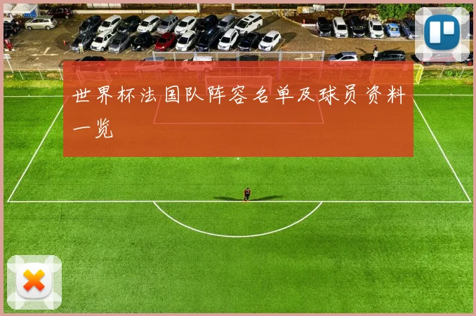 世界杯法国队阵容名单及球员资料一览